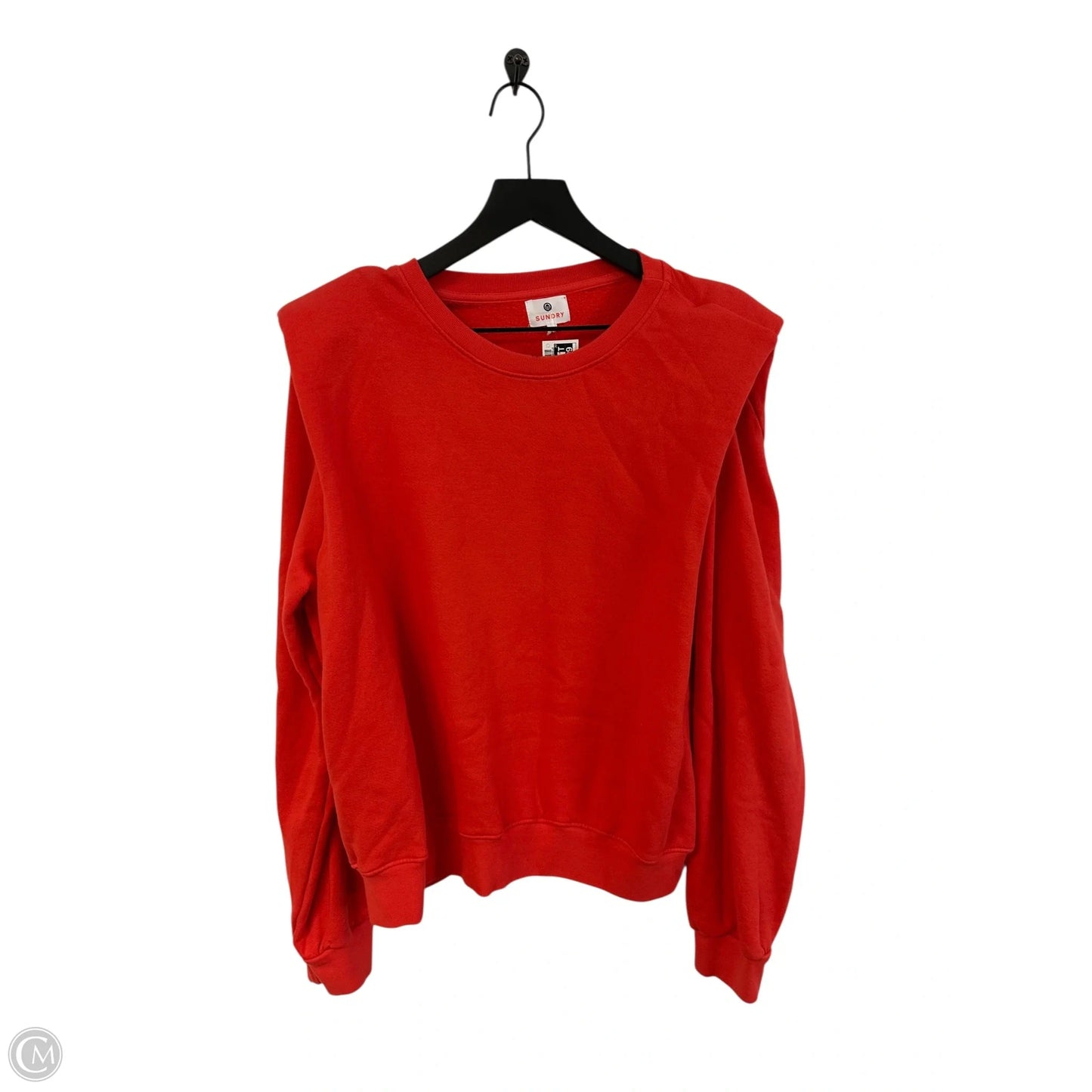 Sweatshirt Crewneck By Sundry In Orange, Size: S