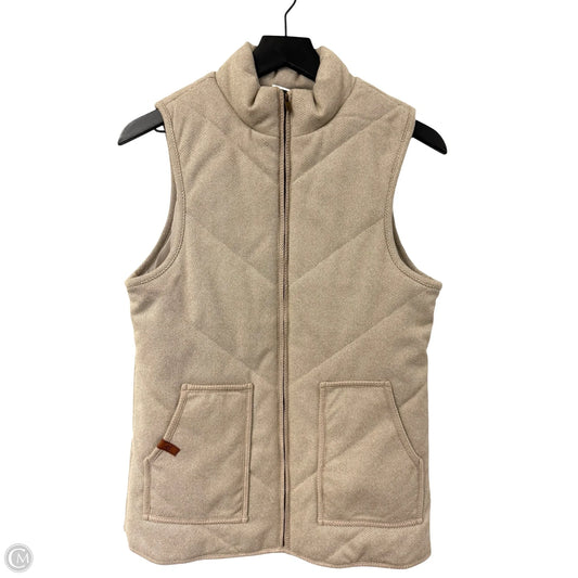 Vest Puffer & Quilted By Clothes Mentor In Beige, Size: S