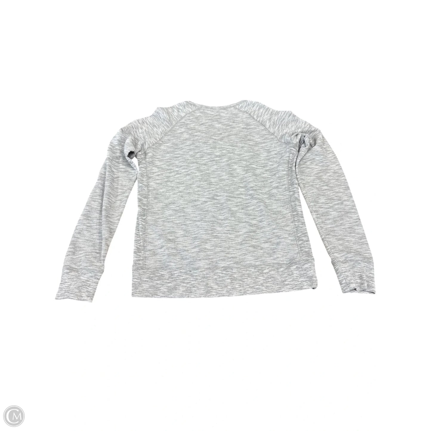 Top Long Sleeve By Clothes Mentor In Grey, Size: S