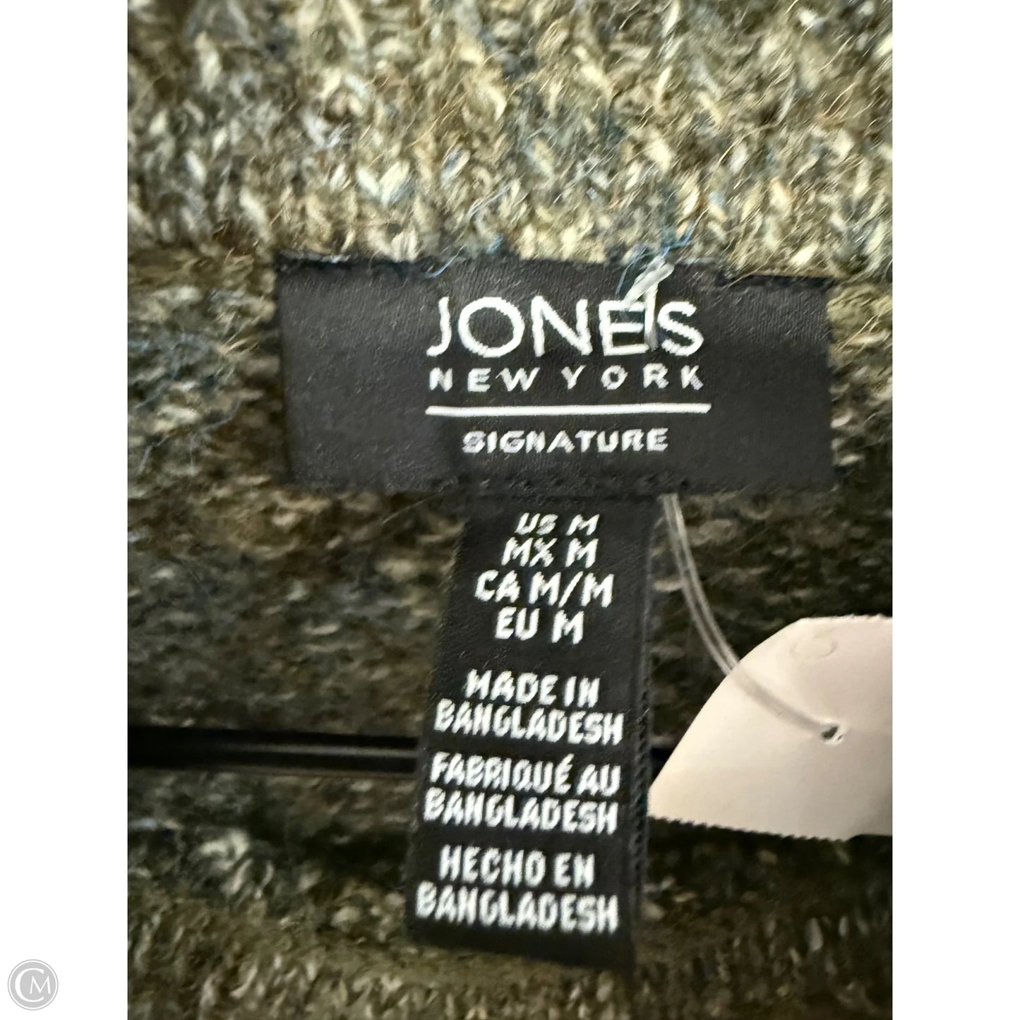 Sweater By Jones New York In Green, Size: M