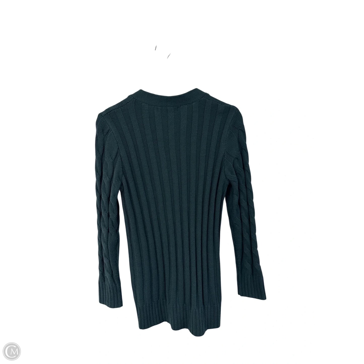 Sweater Cardigan By Cmf In Grey, Size: M