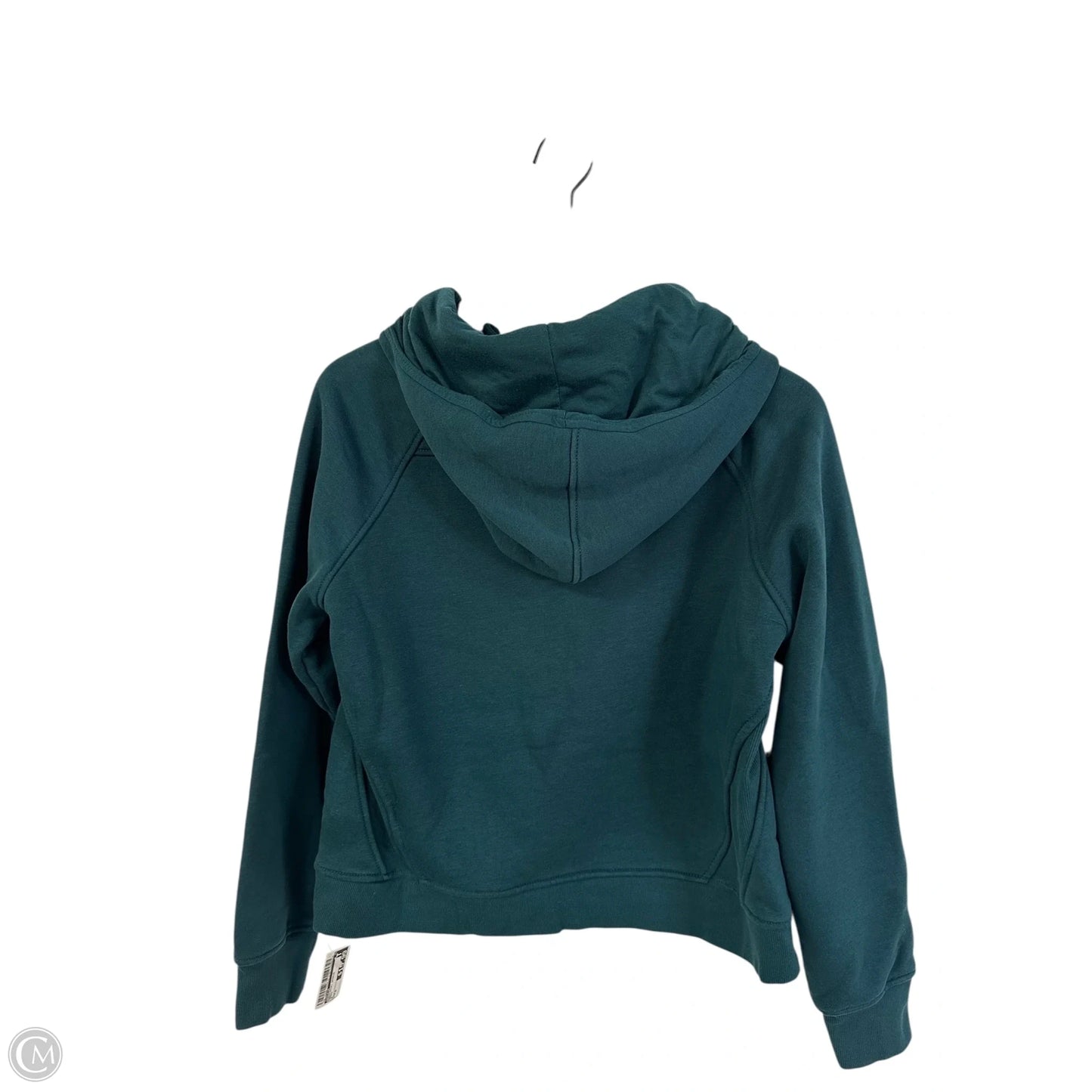 Sweatshirt Hoodie By Danskin In Green, Size: M