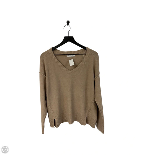 Sweater By Leela & Lavender In Tan, Size: M