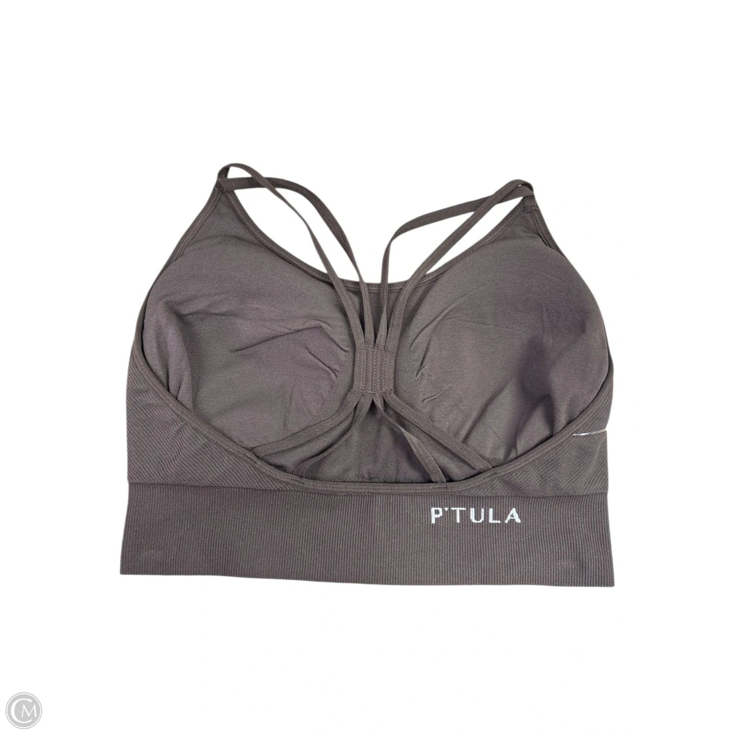 Athletic Bra By Cmc In Brown, Size: L