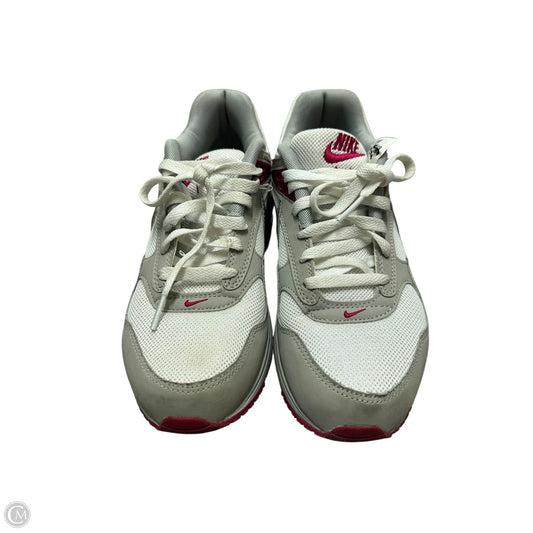 Shoes Athletic By Nike In Grey & Pink, Size: 9.5