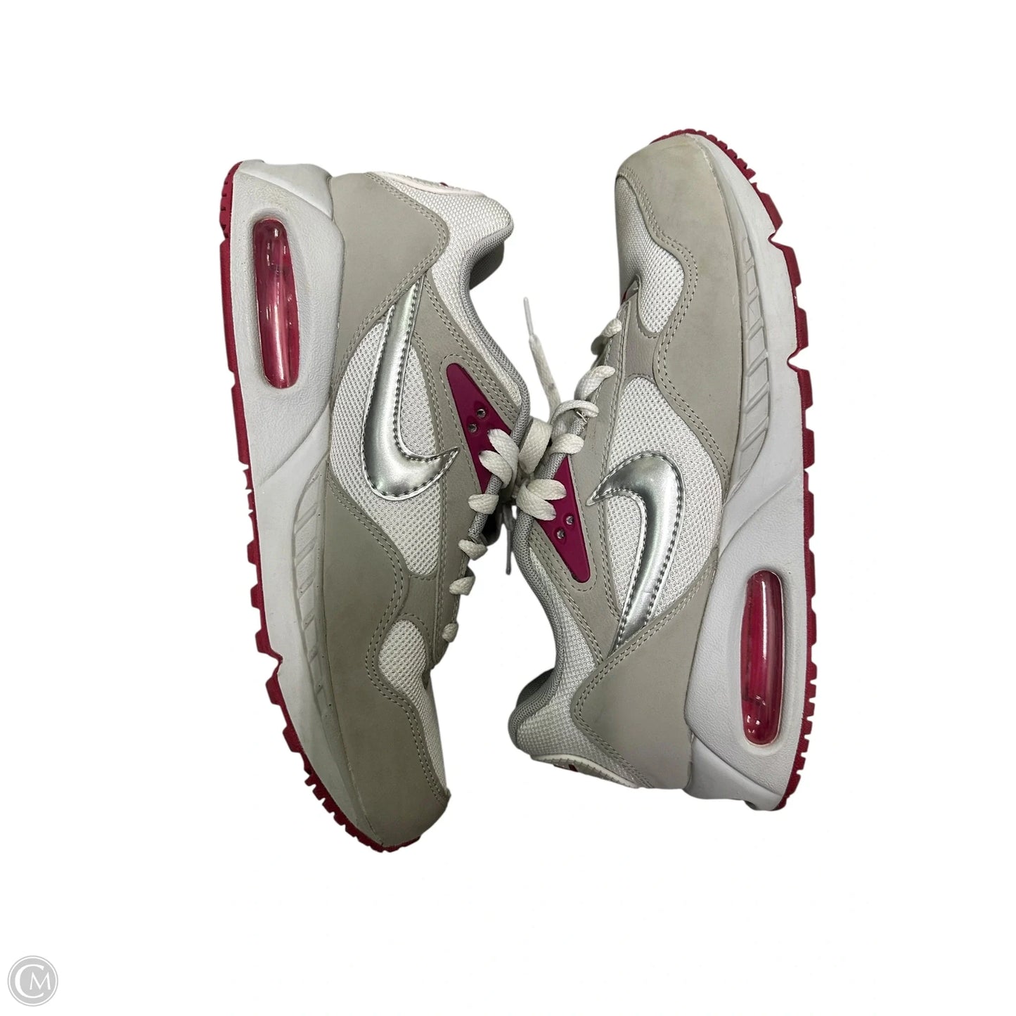Shoes Athletic By Nike In Grey & Pink, Size: 9.5