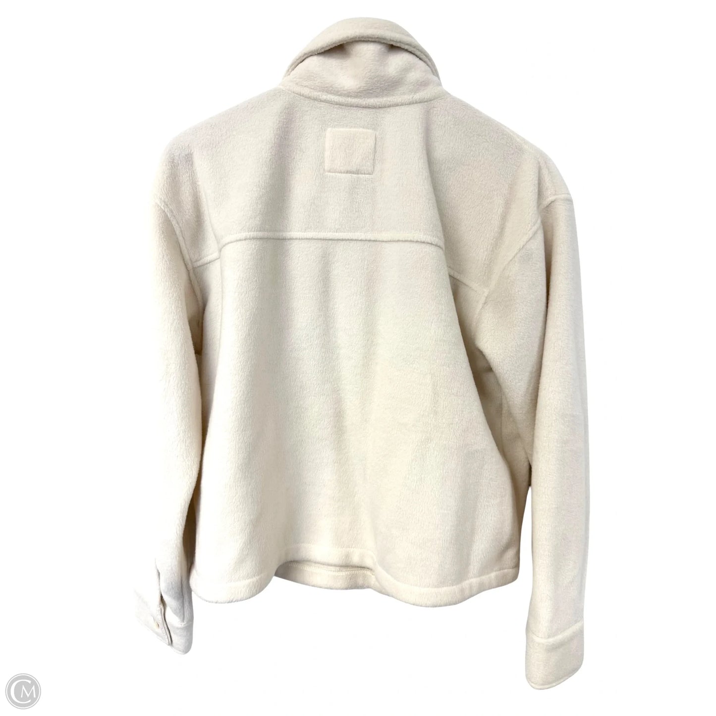 Jacket Fleece By Thread And Supply In Cream, Size: L