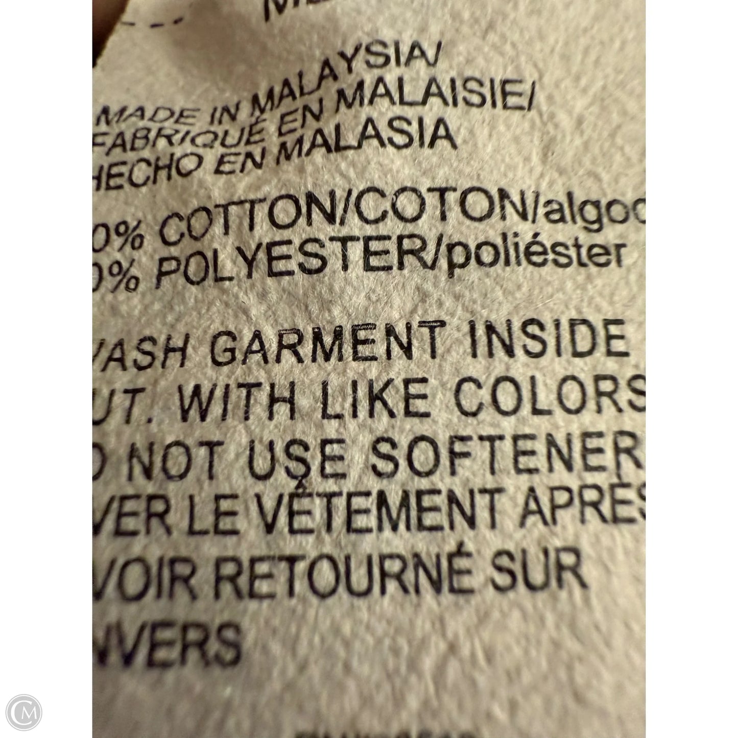 Sweatshirt Hoodie By Under Armour In Black & Grey, Size: M