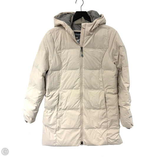 Coat Parka By Eddie Bauer In Tan, Size: Mp