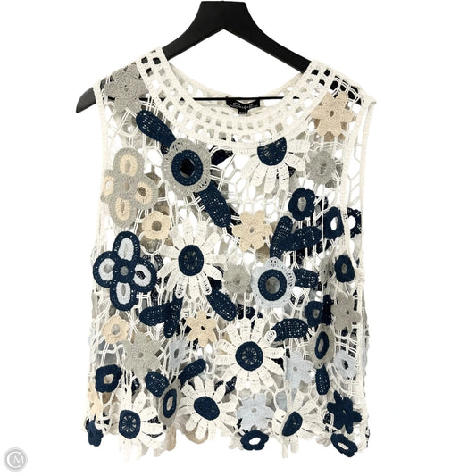 Top Sleeveless By Charlie B In Multi-colored, Size: Xl