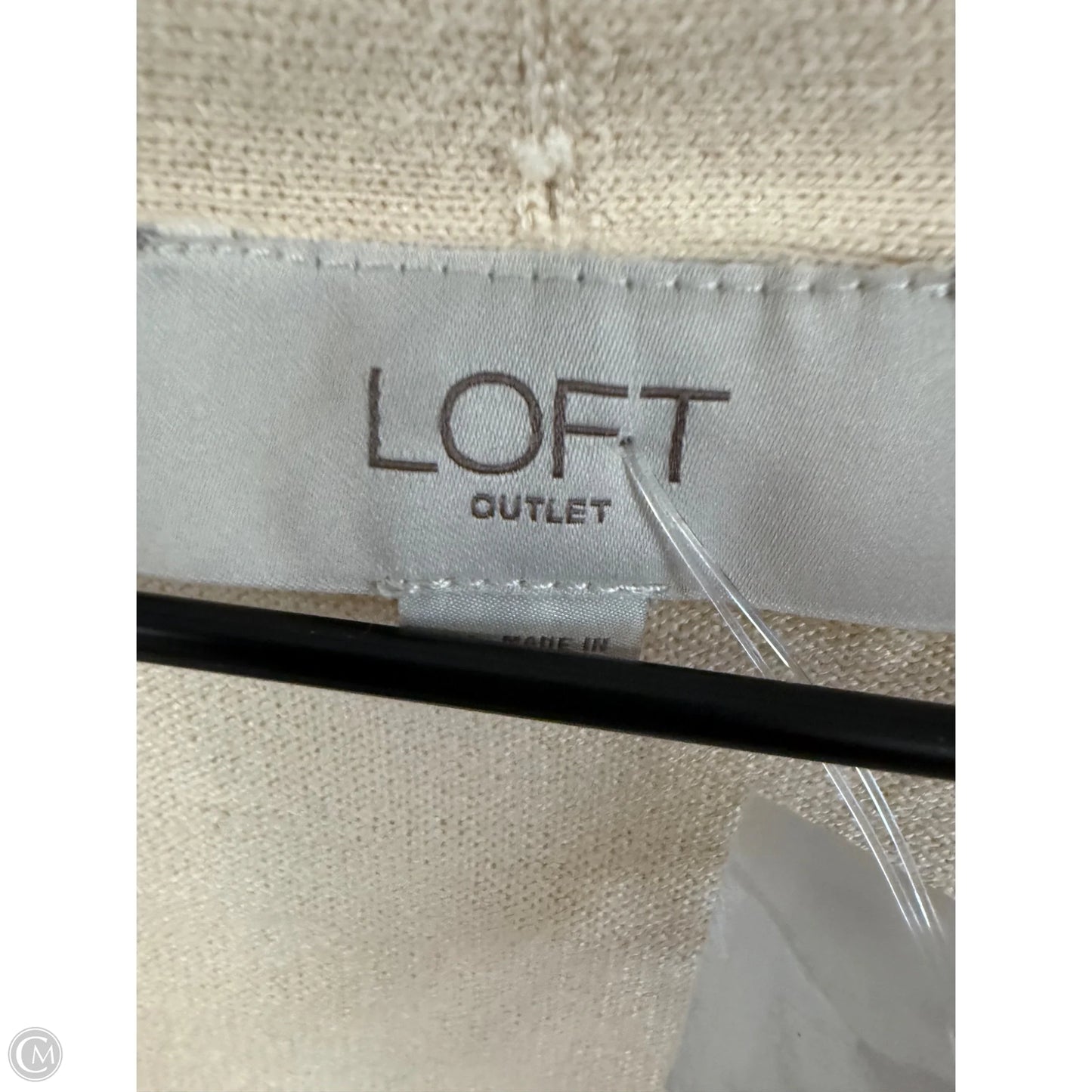 Cardigan By Loft In Tan, Size: Xl