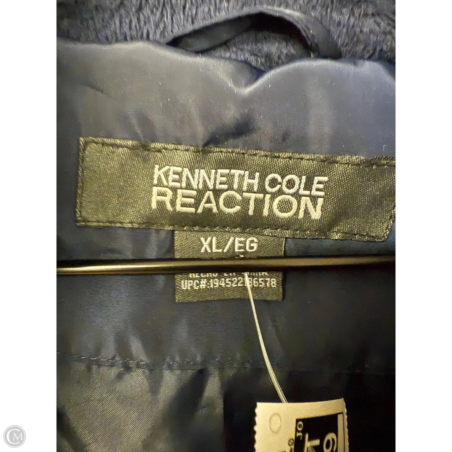 Coat Parka By Kenneth Cole Reaction In Navy, Size: Xl