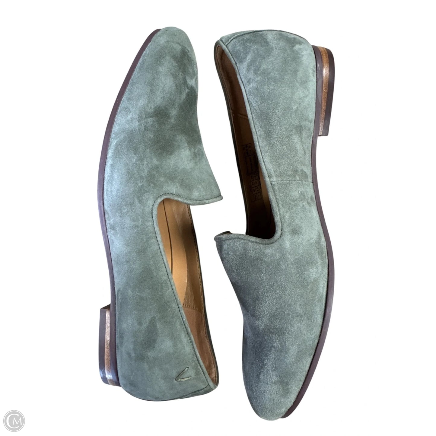 Shoes Flats By Vionic In Green, Size: 7