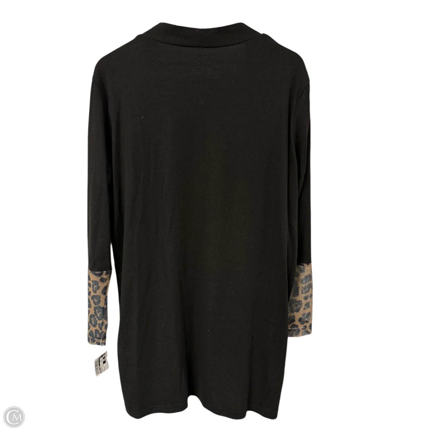 Cardigan By Crazy Train In Leopard Print, Size: Xl