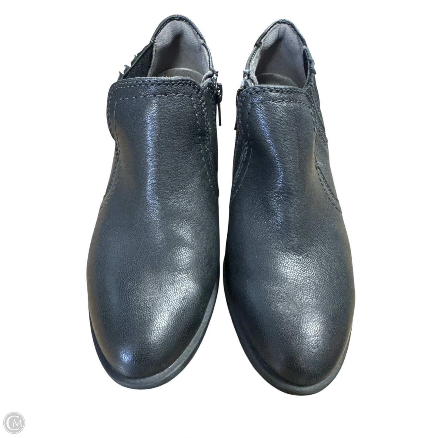 Boots Ankle Flats By Earth In Black, Size: 6.5
