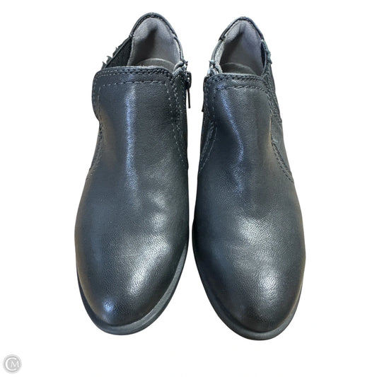 Boots Ankle Flats By Earth In Black, Size: 6.5