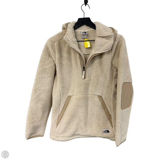 Sweatshirt Hoodie By The North Face In Tan, Size: M