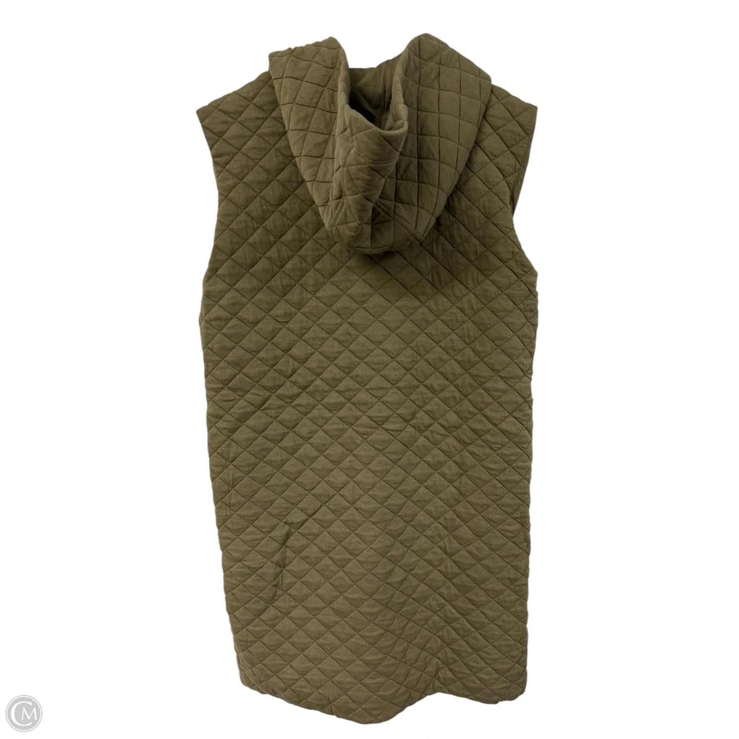 Vest Puffer & Quilted By Mono B In Green, Size: S