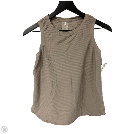Athletic Tank Top By Calia In Brown, Size: Xs