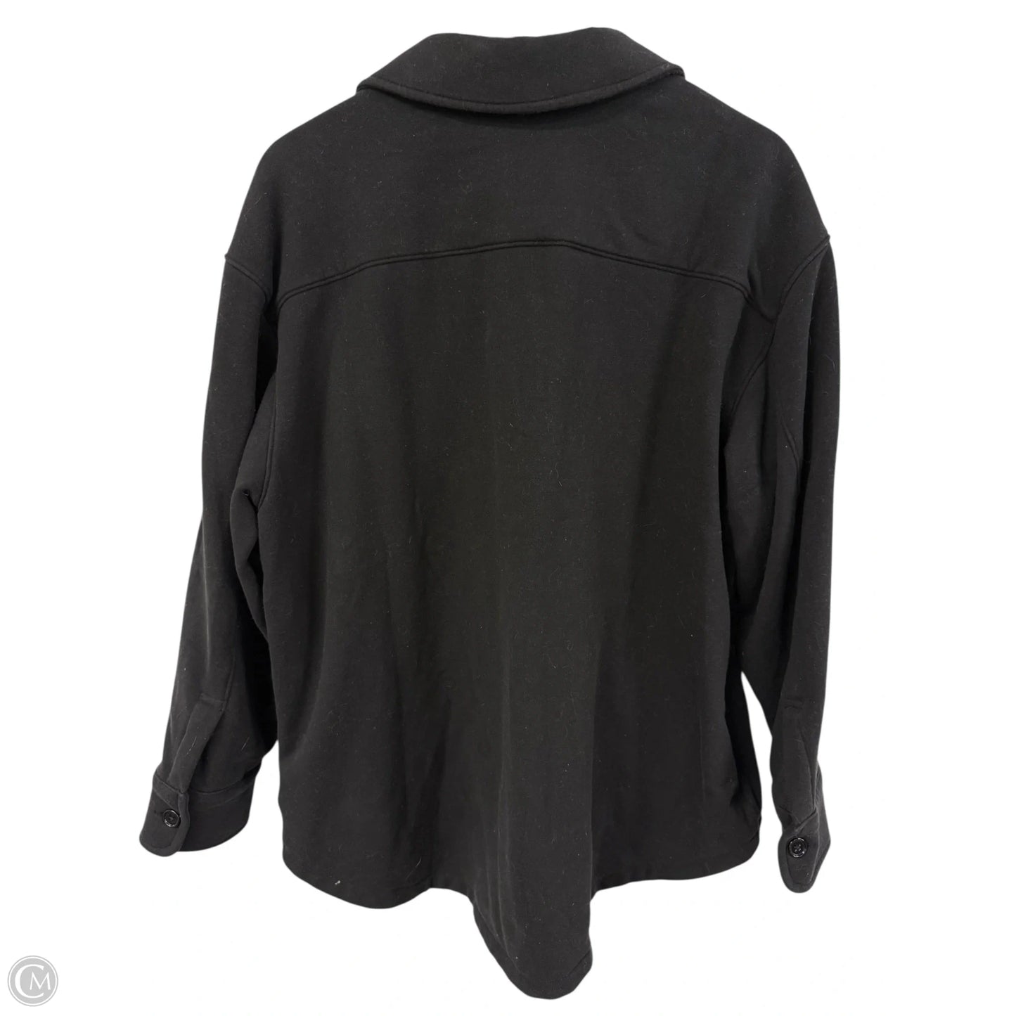 Jacket Shirt By Athleta In Black, Size: Xl