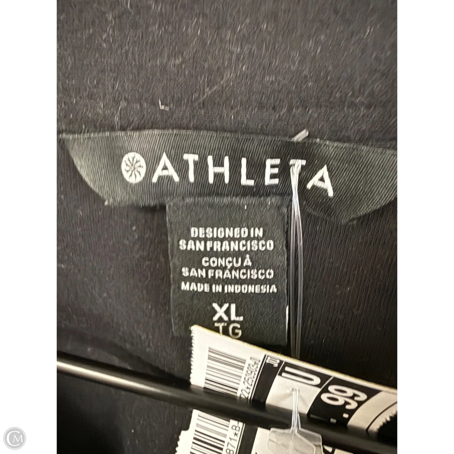 Jacket Shirt By Athleta In Black, Size: Xl