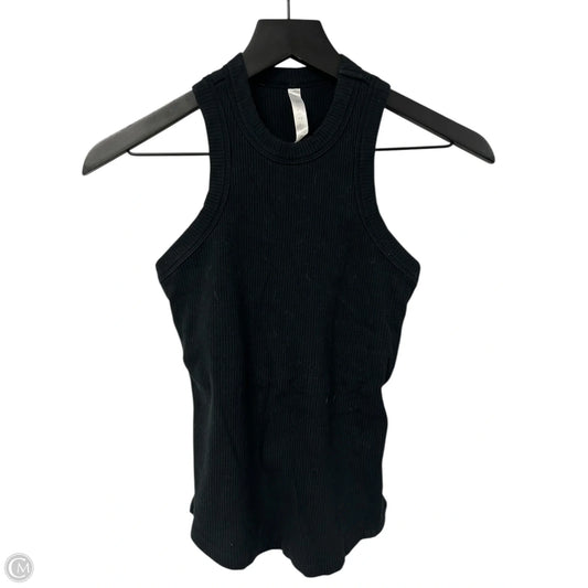 Athletic Tank Top By Fabletics In Black, Size: S