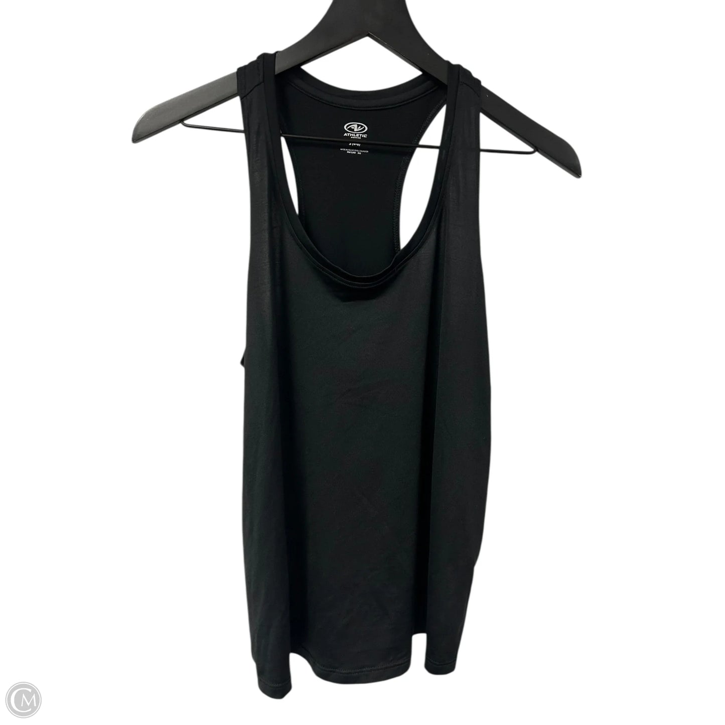 Athletic Tank Top By Athletic Works In Black, Size: S