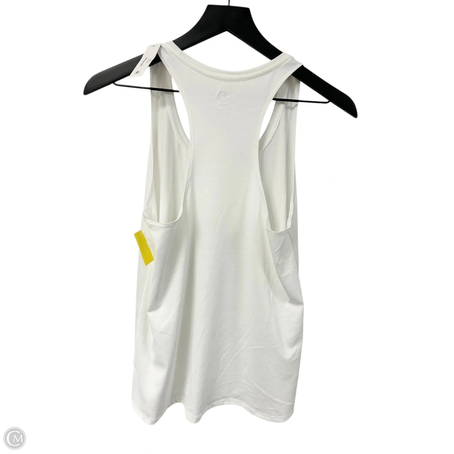 Athletic Tank Top By Athletic Works In White, Size: S