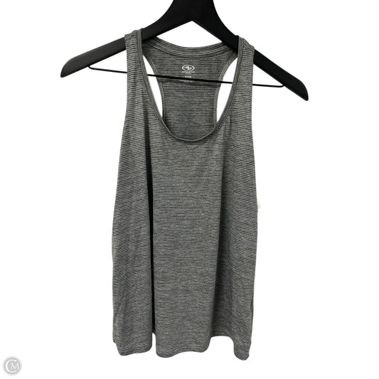 Athletic Tank Top By Athletic Works In Grey, Size: S
