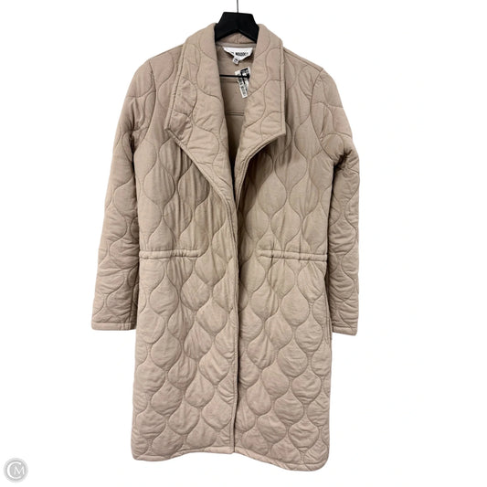Jacket Puffer & Quilted By Steve Madden In Taupe, Size: M