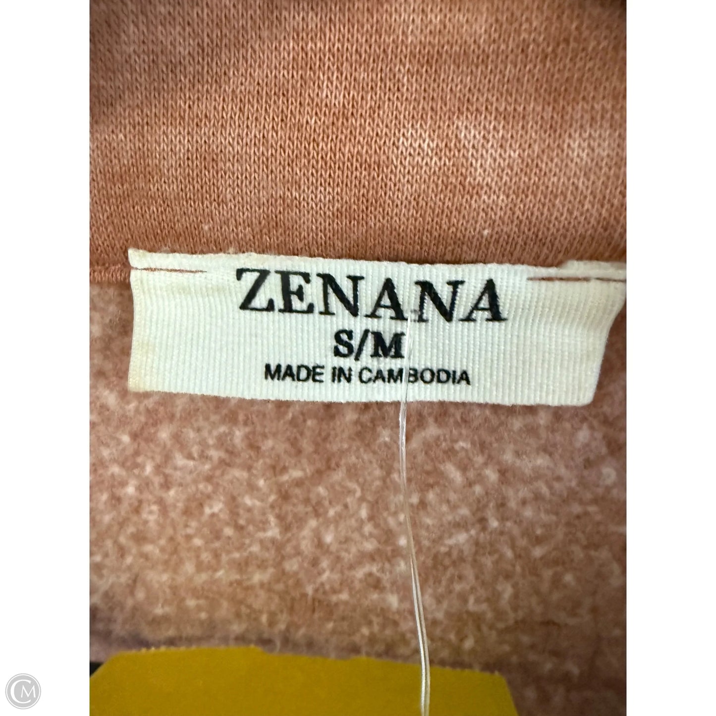 Jacket Shirt By Zenana In Orange, Size: S