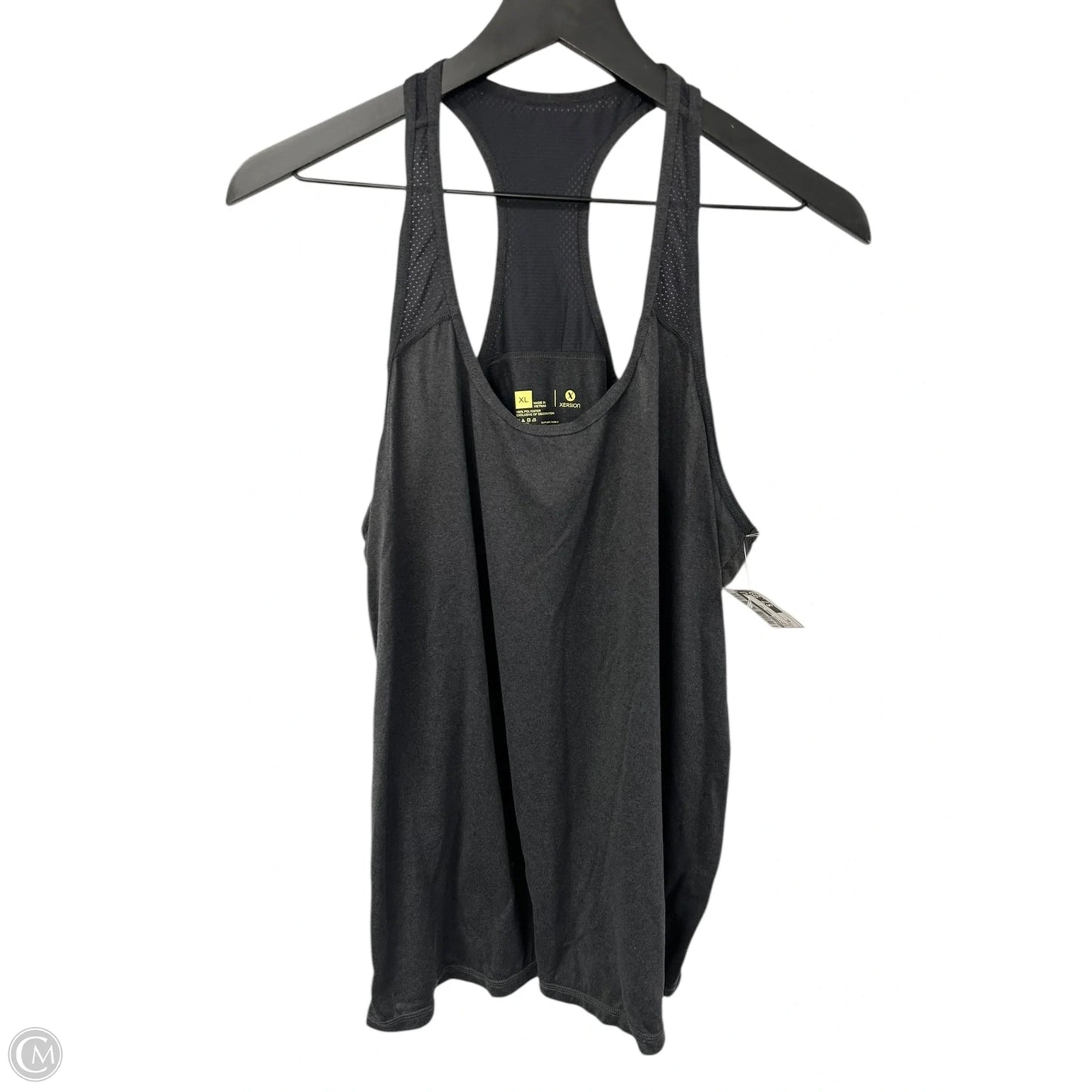 Athletic Tank Top By Xersion In Grey, Size: Xl