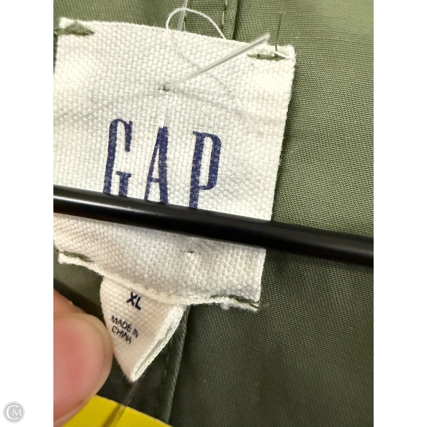 Jacket Other By Gap In Green, Size: Xl