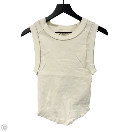 Top Sleeveless By We The Free In Cream, Size: S
