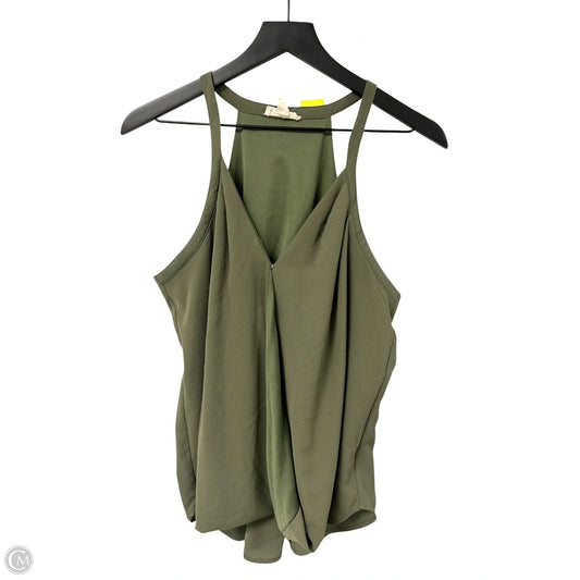 Top Sleeveless By Cme In Green, Size: L