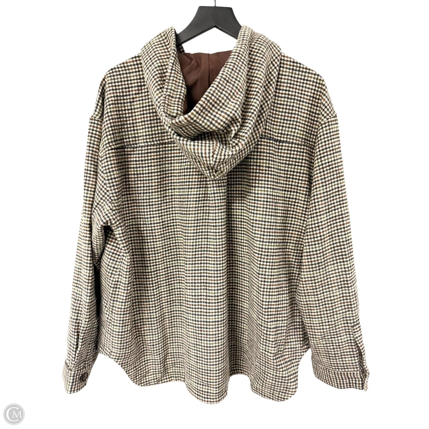 Jacket Other By Downeast In Brown & Green, Size: L