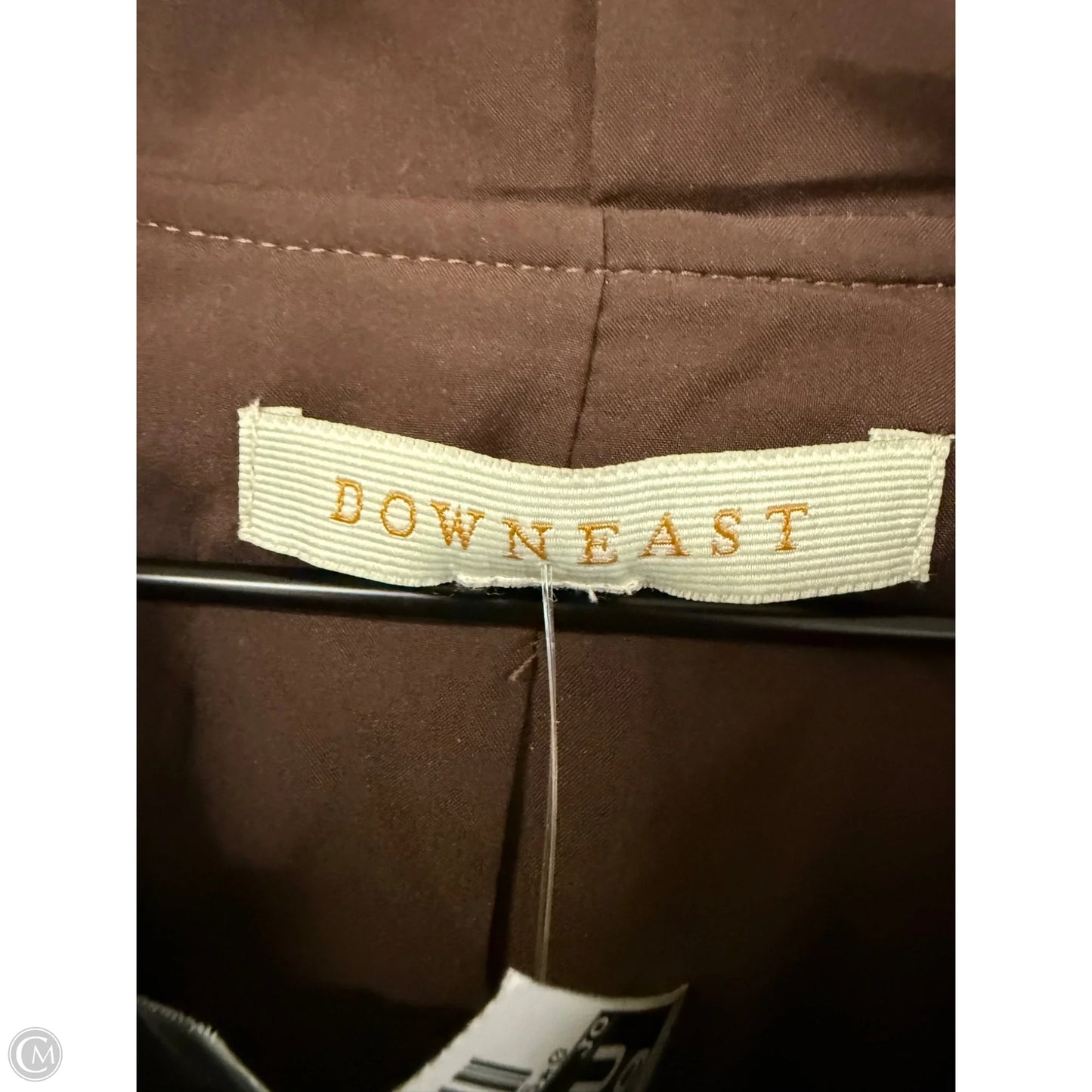 Jacket Other By Downeast In Brown & Green, Size: L