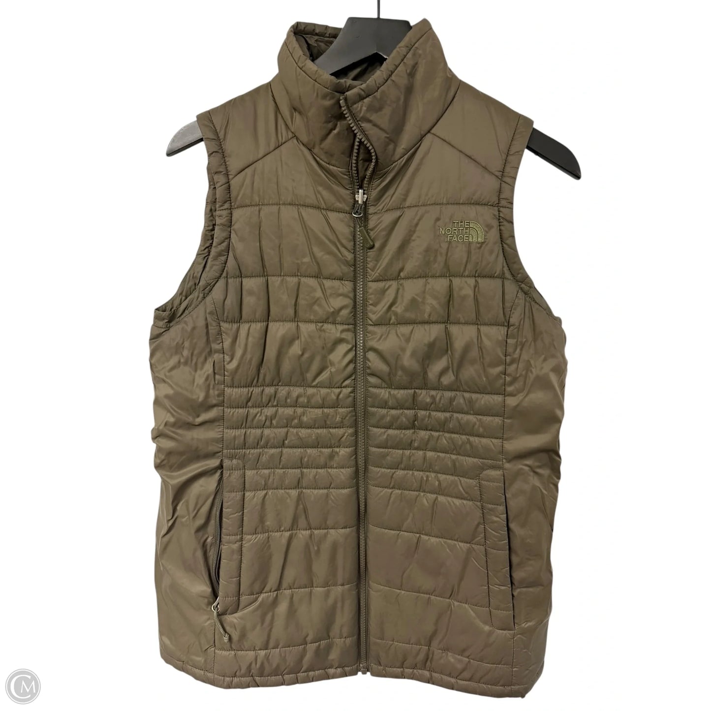 Vest Puffer & Quilted By The North Face In Green, Size: M