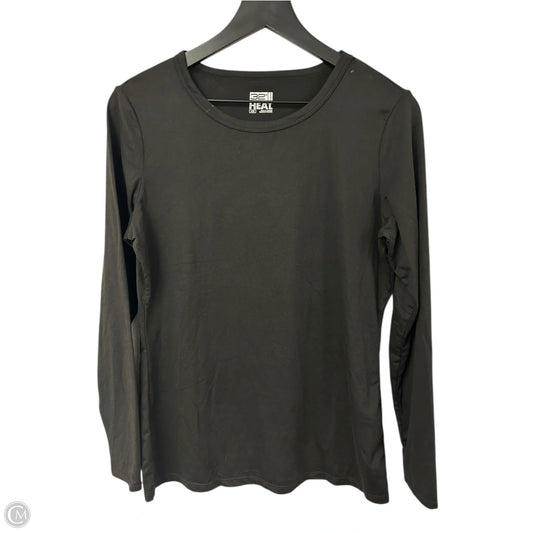Athletic Top Long Sleeve Crewneck By 32 Degrees In Black, Size: L
