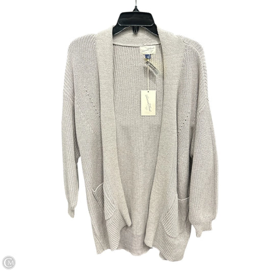 Sweater Cardigan By Universal Thread In Taupe, Size: S