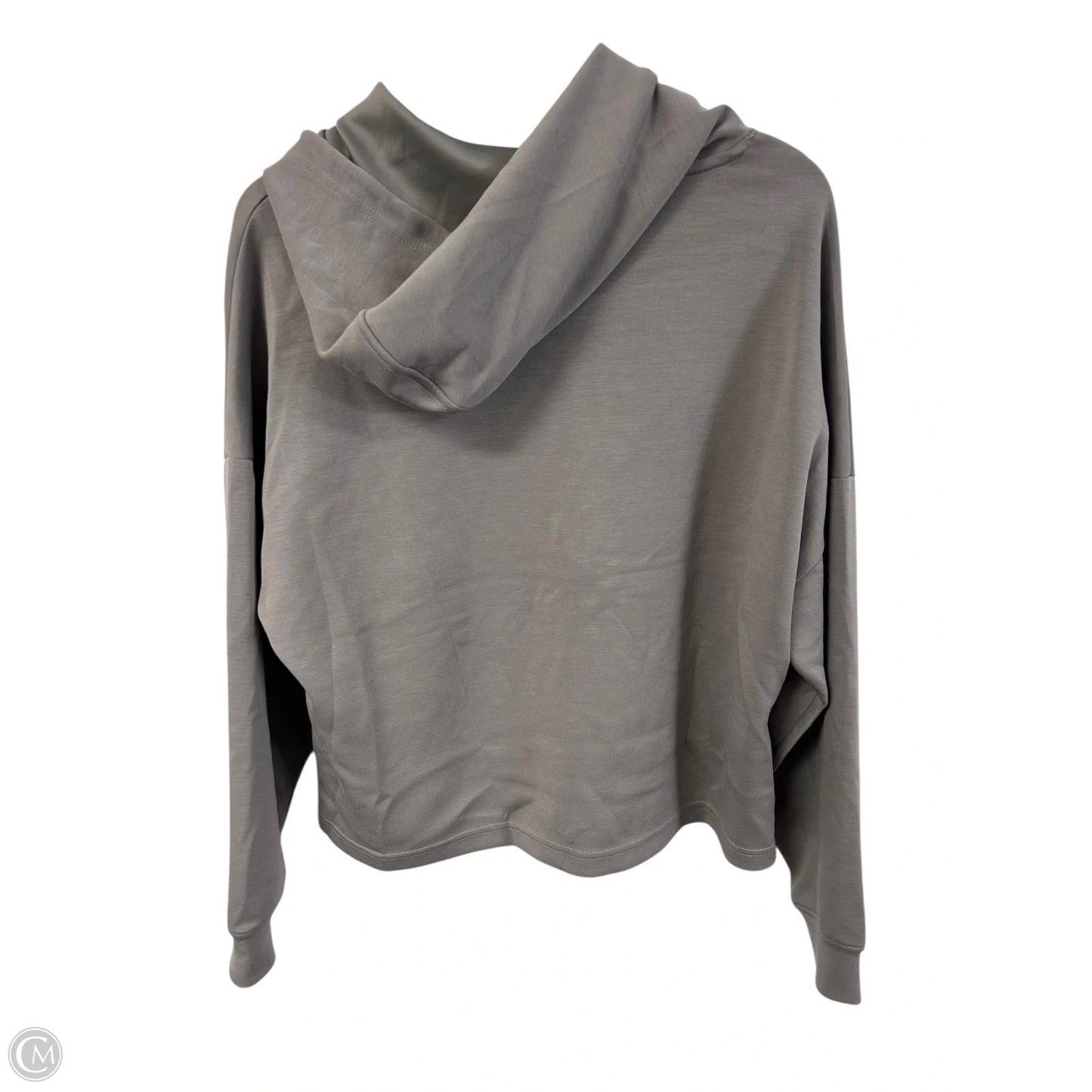 Sweatshirt Hoodie By Maurices In Grey, Size: L