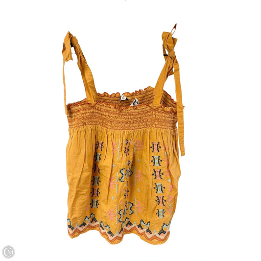 Top Sleeveless By Rachel Zoe In Yellow, Size: M