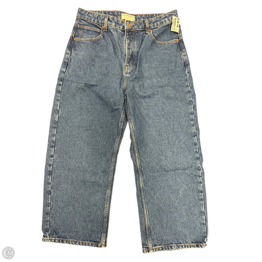 Jeans Wide Leg By We The Free In Blue Denim, Size: 10