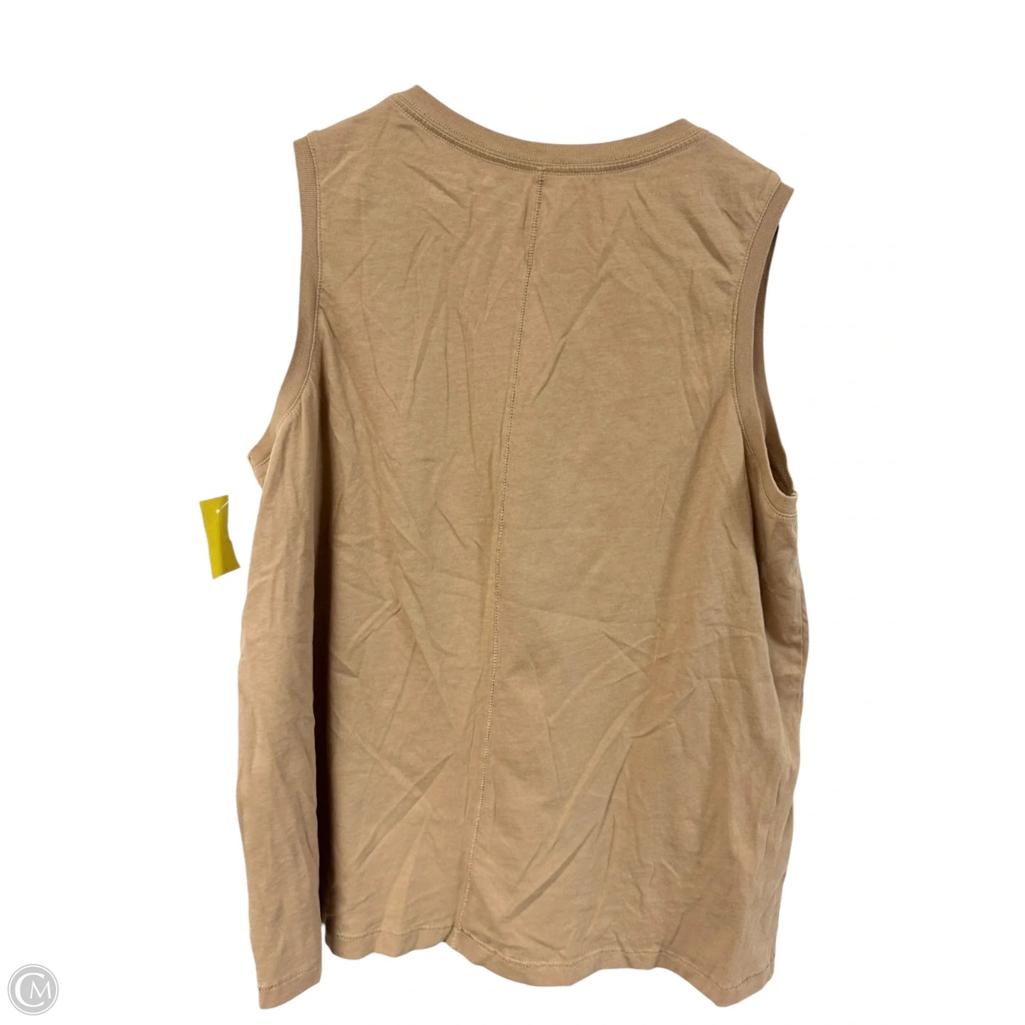 Top Sleeveless Basic By Eddie Bauer In Tan, Size: L