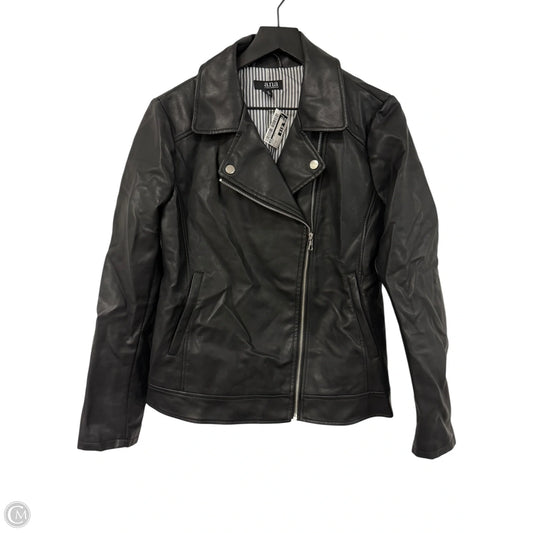 Jacket Moto By Ana In Black, Size: M