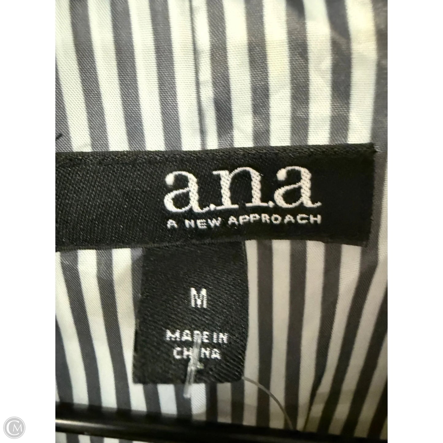 Jacket Moto By Ana In Black, Size: M