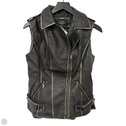 Vest Other By Clothes Mentor In Black, Size: S