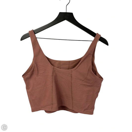 Athletic Tank Top By Old Navy In Brown, Size: Xl