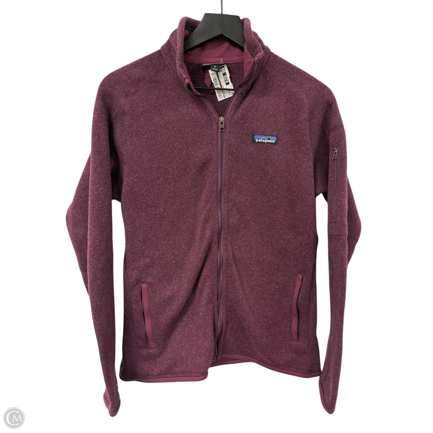 Jacket Fleece By Patagonia In Purple, Size: M