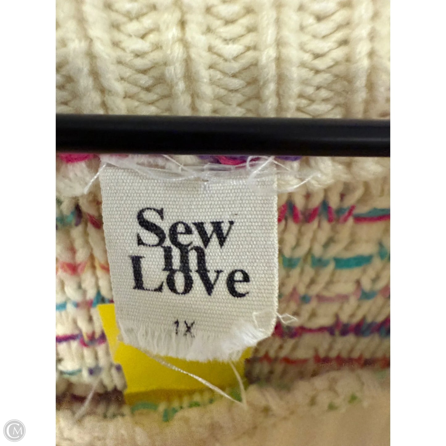 Sweater By Sew In Love In Multi-colored, Size: 1x